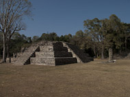 Grand Plaza Platform at Copan - copan mayan ruins,copan mayan temple,mayan temple pictures,mayan ruins photos